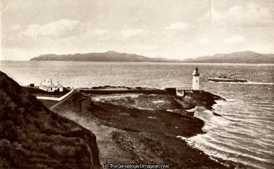 Rhu-Na-Gal Lighthouse Mull (Argyll, Lighthouse, Mull, Rubha Nan Gall Lighthouse, Scotland, Sound of Mull, Steamer, Tobermory)