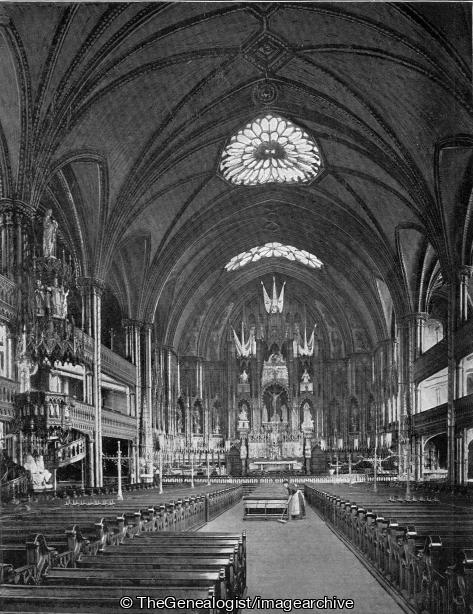 Roman Catholic Cathedral of Notre Dame Montreal (Canada, Cathedral, Montreal, Notre Dame, Quebec, Roman Catholic)