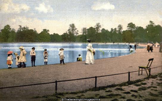 Round Pond, Kensington Gardens, London (England, Kensington, Kensington Gardens, London, Round Pond)