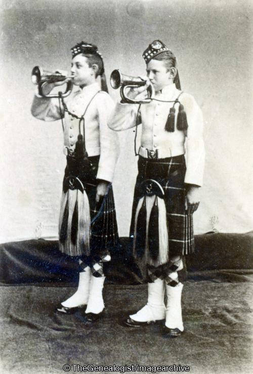 Seaforth Highlanders Buglers (Bugle, Bugler, Seaforth Highlanders)
