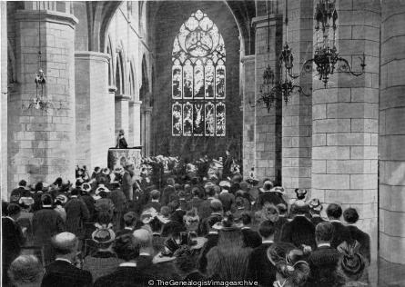 Service in St Giles Church Edinburgh (Church of Scotland, Edinburgh, High Kirk, Scotland, Service, St Giles Cathedral)