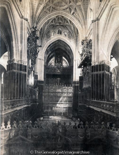 Seville Cathedral 1914 (1914, Andalusia, Catedral de Santa María, Cathedral, Seville, Seville Cathedral, Spain)