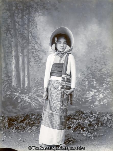 Shan Saubwas or Chief's daughter Burma (Burma, Burmese, C1890, daughter, Lady, Myanmar, Saubwas, Shan)