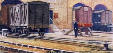 Shunting by Capestan (Railway, Shunting by Capestan, Wagon)