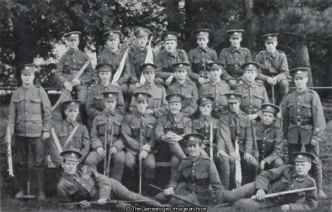 Signalling Group Taken at Somerleyton 1916 2 (1916, 6th Battalion, England, Signallers, Somerleyton, Suffolk, West Yorkshire, WW1)