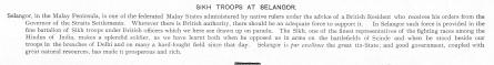 Sikh Troops at Selangor (Infantry, Malaysia, Selangor, Sikh, Soldiers)