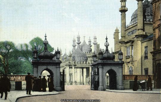 South Gate, Royal Pavilion, Brighton (Brighton, England, Royal Pavilion, South Gate, Sussex)