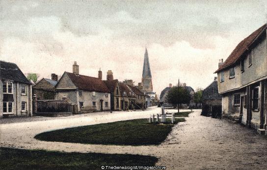 Spaldwick High Street (Church, High Street, Huntingdonshire, Spaldwick, St James)