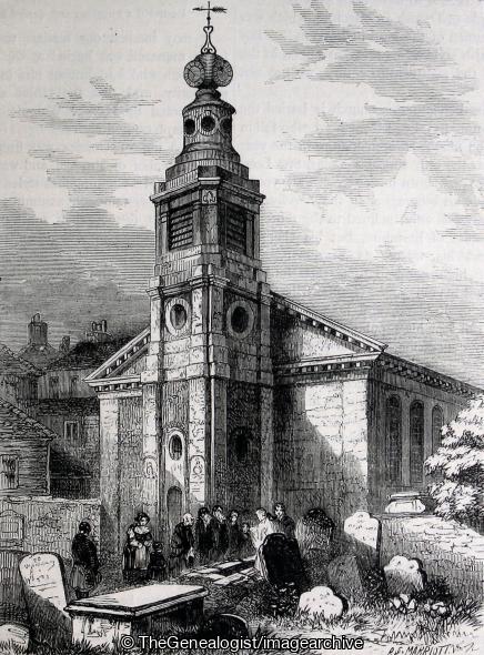 St Anne's Soho 1840 (Church, Soho, St Anne)
