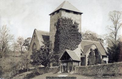 St Cadoc Church Llangattock (Church, Llangattock, Monmouthshire, St Cadoc, Wales)