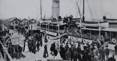 St Helier Arrival of Southampton Boat (St Helier, St Helier Harbour)