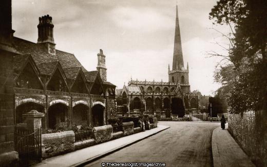 St James Church and Almshouses, Trowbridge (Almshouse, Church, England, St James, Trowbridge, Wiltshire)
