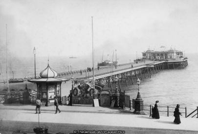St Leonards Pier and Pavilion Sussex (Mohawk Minstrels, Pavilion, Pier, St Leonards, St Leonards Pier and Pavilion, Sussex)