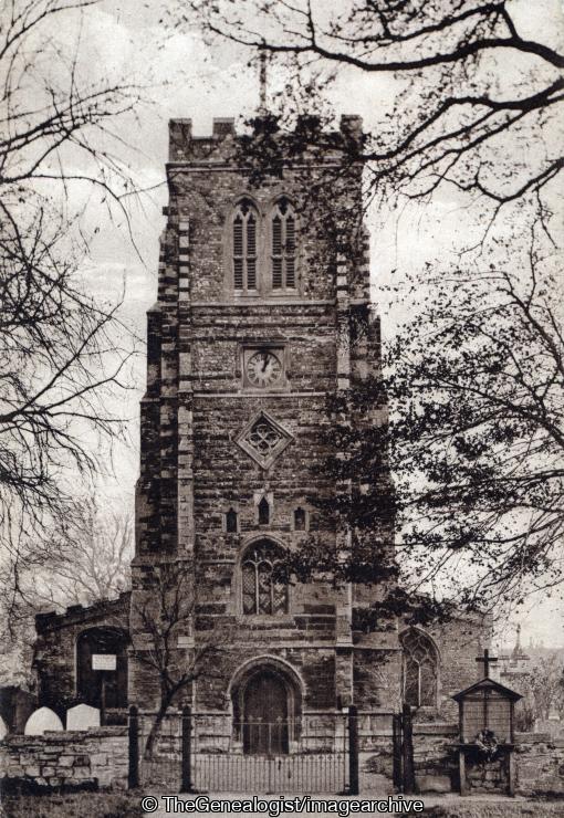 St Mary's Church Tower Eaton Socon (Bedfordshire, Church, Eaton Socon, England, St Mary)