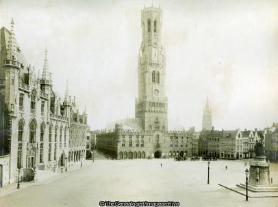 The Belfry and the Puluis Gouvonneur Bruges (Belfry, Bruges, Puluis Gouvonneur)