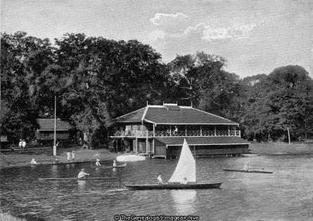 The Boat Club Rangoon (Boat Club, Boating, Burma, Canoe, Rangoon, Rowing Boat, sailing boat)