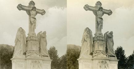 The Crucifixion Monument Oberammergau Germany (3d, Crucifixion Monument, Germany, Oberammergau)