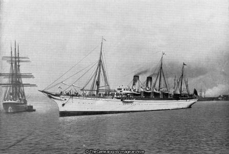 The Empress of Japan (1891, Canadian Pacific Steamships, RMS Empress of Japan, Ship)