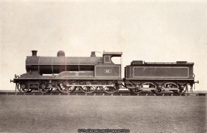 The engine 'Experiment' built at the locomotive works at Crew in 1905 (London and North Western Railway, Railway, Train)
