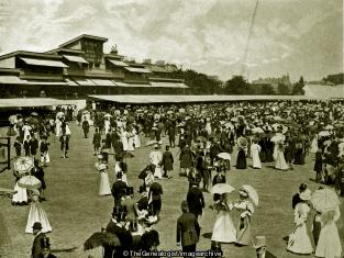 The Eton and Harrow Match at Lords 1895 Luncheon Interval (Harrow, London, The Eton and Harrow Match at Lords 1895)