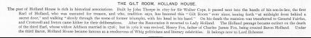 The Gilt Room Holland House (England, Gilt Chamber, Holland House, Kensington, London, Reading Room)