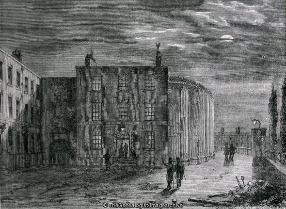 The King's Bench Southwark in 1830 (London, Prison, Southwark, The King's Bench)