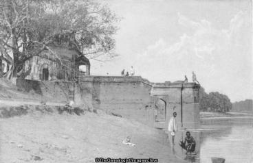 The Massacre Ghat Cawnpore (1857, Cawnpore, Ghat, India, Indian Mutiny, Kanpur, Massacre, Satti Chaura Ghat, Uttar Pradesh)