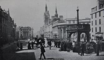 The Municipal Buildings and City Cross (Aberdeen, City Cross, Municipal Buildings, Scotland)