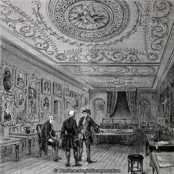 The Old Room at Evan's (Covent Garden, Evans's Hotel, London)