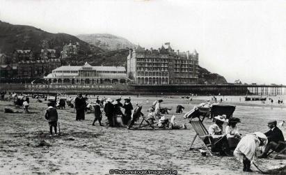 The Sands Llandudno (Beach, Conwy, Grand Hotel, Llandudno, Llandudno Bay, Pavilion, Seaside, Wales)