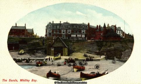The Sands, Whitley Bay (Beach, England, Northumberland, Rowing Boat, Vessel, Whitley Bay)