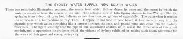 The Sydney Water Supply New South Wales (Australia, Lila Springs, New South wales, Spring, Sydney, Warrego)