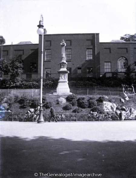 The Volunteer Force Monument in Northernhay Park Exeter (Exeter, Northernhay Park, Volunteer Force Monument)