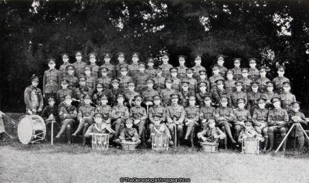 The Wycliffe College Cadet Corps July 1917 (1917, England, Gloucestershire, Stonehouse, WW1, Wycliffe College)