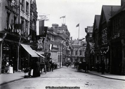 Town Hall Folkestone 26 May 1900 (Boer War, Folkestone, Sandgate Street, Town Hall)