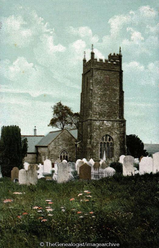 Townstel Church, Dartmouth (Church, Dartmouth, Devon, England, St Clements, Townstal Hill)