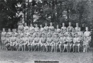 United Arts Rifles, A Company Churt August 1915 (1915, A Company, Churt, England, Surrey, United Arts Rifles, WW1)