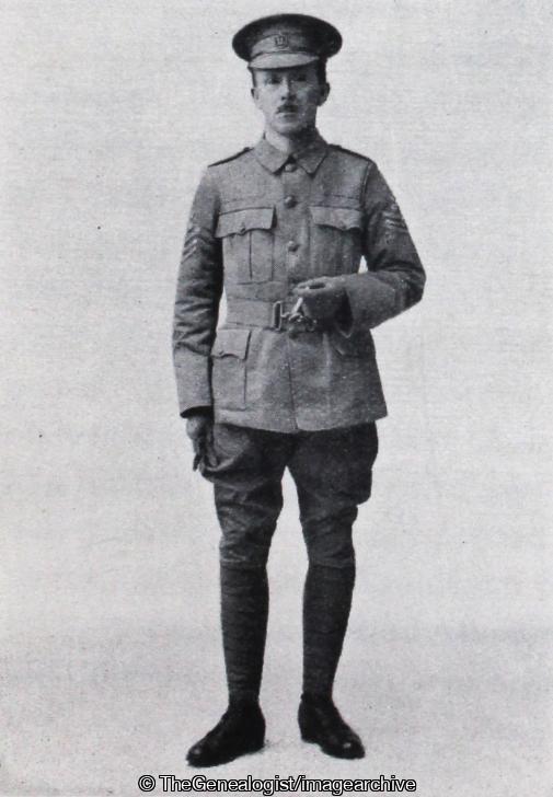United Arts Rifles, Sergeant H R Witherspoon (Sergeant, United Arts Rifles, WW1)