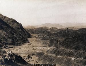 View looking into Afghanistan through exit of Khyber Pass (Afghanistan, Khyber Pass, Pakistan)
