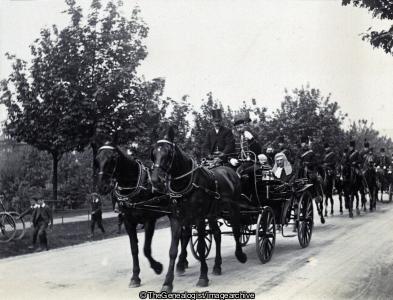 Visit of Duke of Cambridge to Folkestone Procession on Way to Victoria Hospital 26 May 1900 (Duke of Cambridge, Folkestone, Procession, Victoria Hospital)