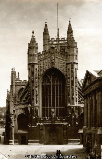 West Front, Bath Abbey (Abbey, Bath, Bath Abbey, England, Somerset)