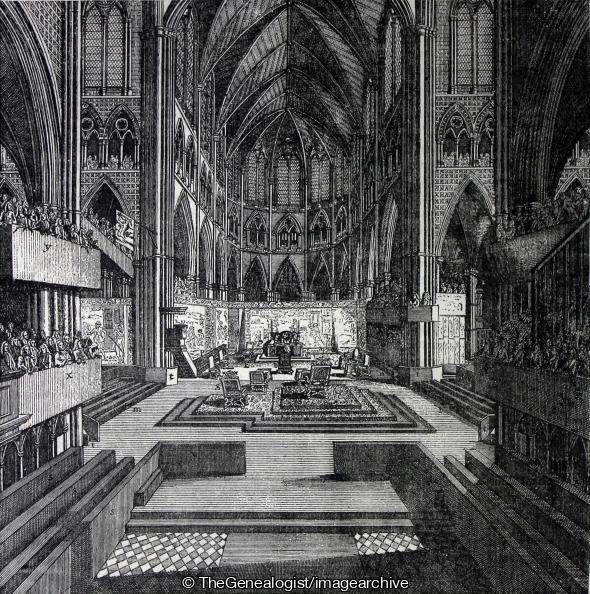 Westminster Abbey The Preparation for the Coronation of James II and His Queen in 1685 1687 (London, Westminster, Westminster Abbey)