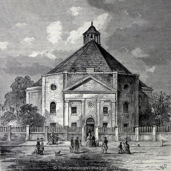 Whitefield's Tabernacle 1820 (London, Tottenham Court Road, Whitefield's Tabernacle)