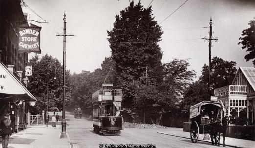 Wimbledon Hill Road (Hill Road, tram, Wimbledon)