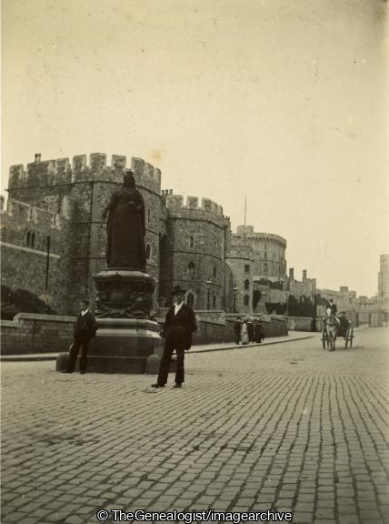 Windsor Castle 1901 ( Castle Hill,  Queen Victoria, Windsor Castle)