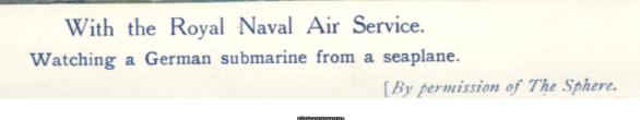 With the Royal Naval Air Service (Royal Naval Air Service, Seaplane, Submarine)