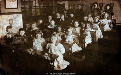 Woodnook Council School No 2 C1905 (1905, accrington, C1900, England, Lancashire, School, Woodnook)
