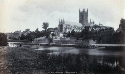Worcester Cathedral (England, Severn, Worcester, worcester cathedral, Worcestershire)