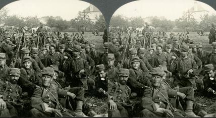 WWI - French Reserves from U. S. A. - Some of the Two Million Fighters in the Battle of Marne (3d, Battle of Marne, France, Marne, Regimental, WW1)