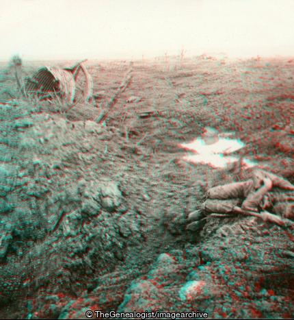 WWI - Where Hell Was Loosed Wars Indescribable Desolation and Unburied Victims Lens (3d, Dead, France, Lens, Nord-Pas de Calais, WW1)